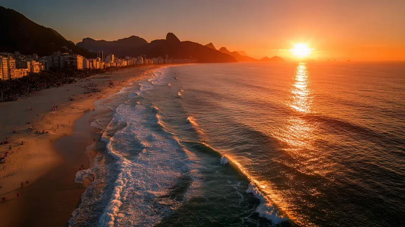 Street scene in Ipanema, Rio de Janeiro